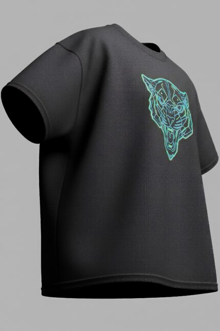 Kolkat Premium Quality Black Printed T-Shirt Men | Luxury Cotton Oversized Tee India Online