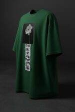 Kolkat Premium Quality Deep Green Printed T-Shirt Men | Luxury Cotton Oversized Tee India Online - Image 6
