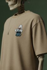 Kolkat.in Light Brown T-Shirt for Men | Mythic Collection KL-TSH-013 - Image 5