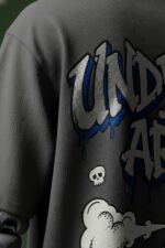 Kolkat.in Gray T-Shirt for Men | Mythic Collection KL-TSH-013 - Image 3