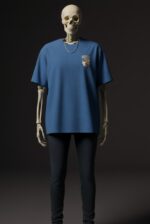 Navy Blue Premium T-Shirt Front View Kolkat.in