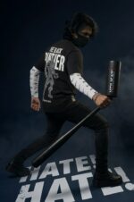 Kolkat Black Panther Printed Oversized T-Shirt - Image 3