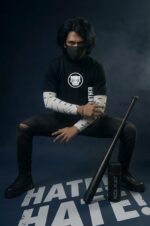 Kolkat Black Panther Printed Oversized T-Shirt - Image 5