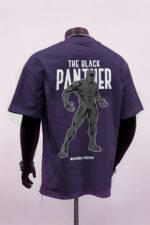Kolkat Purple Panther Oversized T-Shirt - Image 4